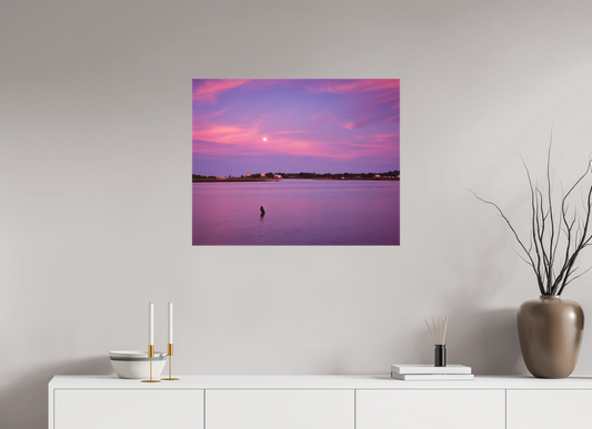 Moonrise over Cedar Key