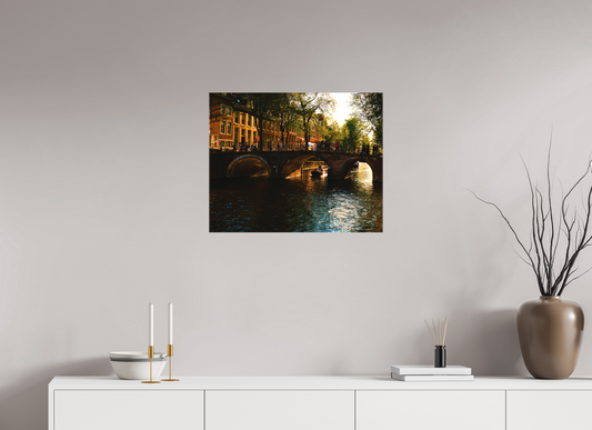 Amsterdam Bridge in Afternoon Sun