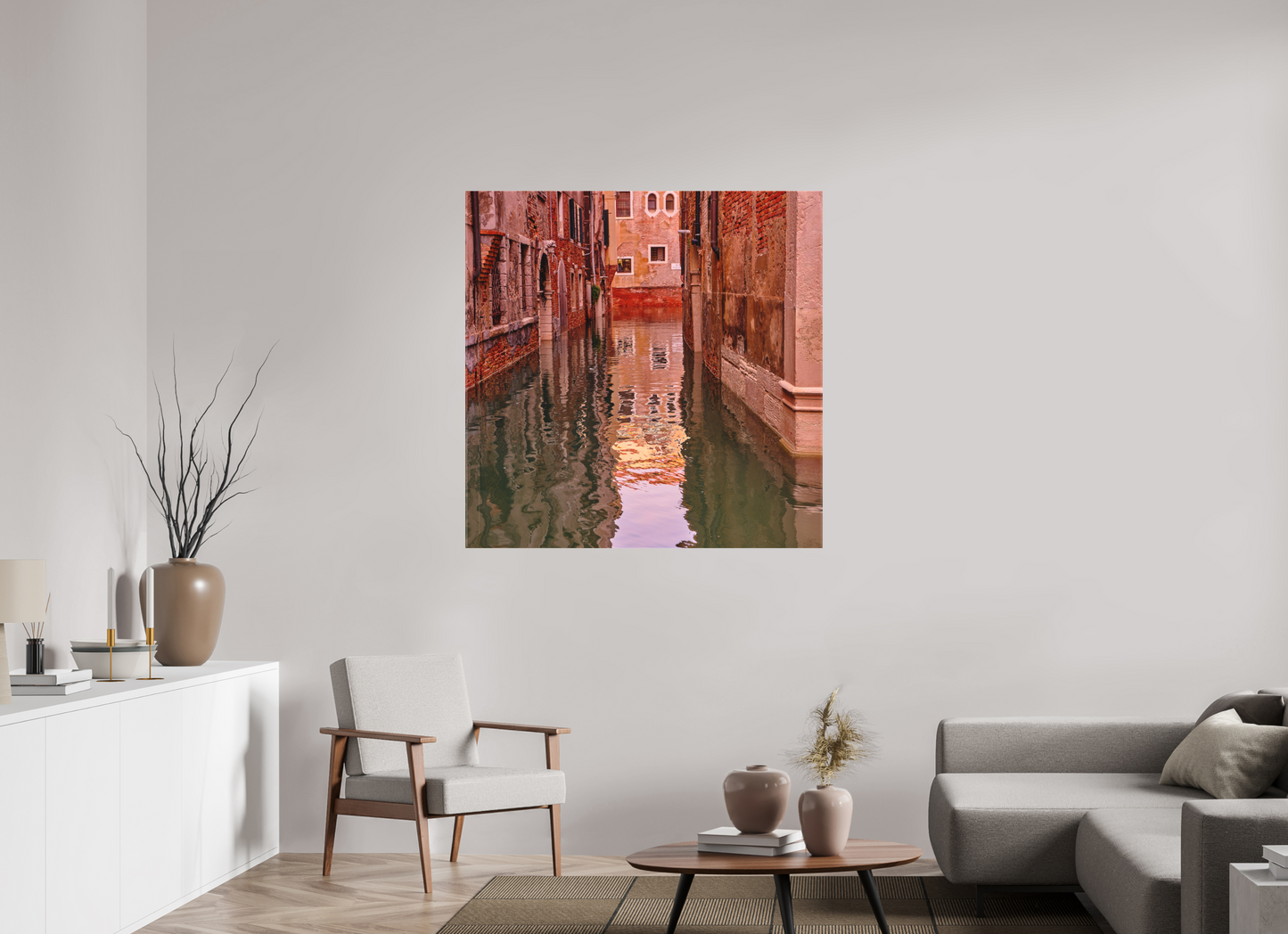Twilight in a Quiet Corner of Venice