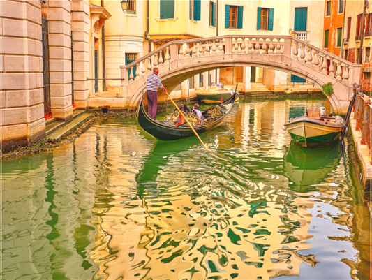 Gondola Tour Through Downtown Venice