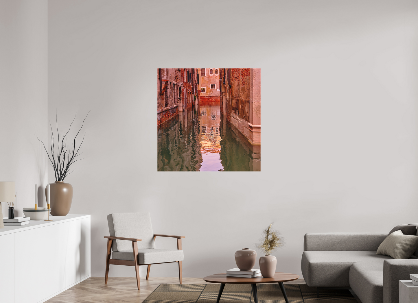 Twilight in a Quiet Corner of Venice