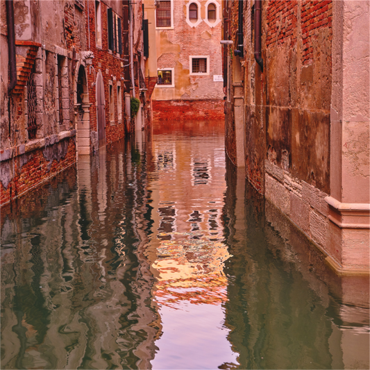Twilight in a Quiet Corner of Venice