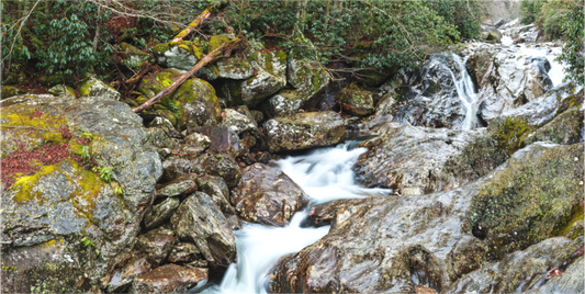 Cascade near Blue Ridge Parkway