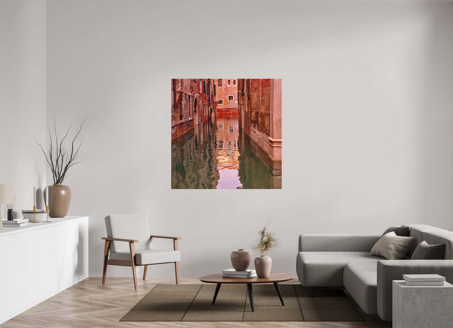 Twilight in a Quiet Corner of Venice