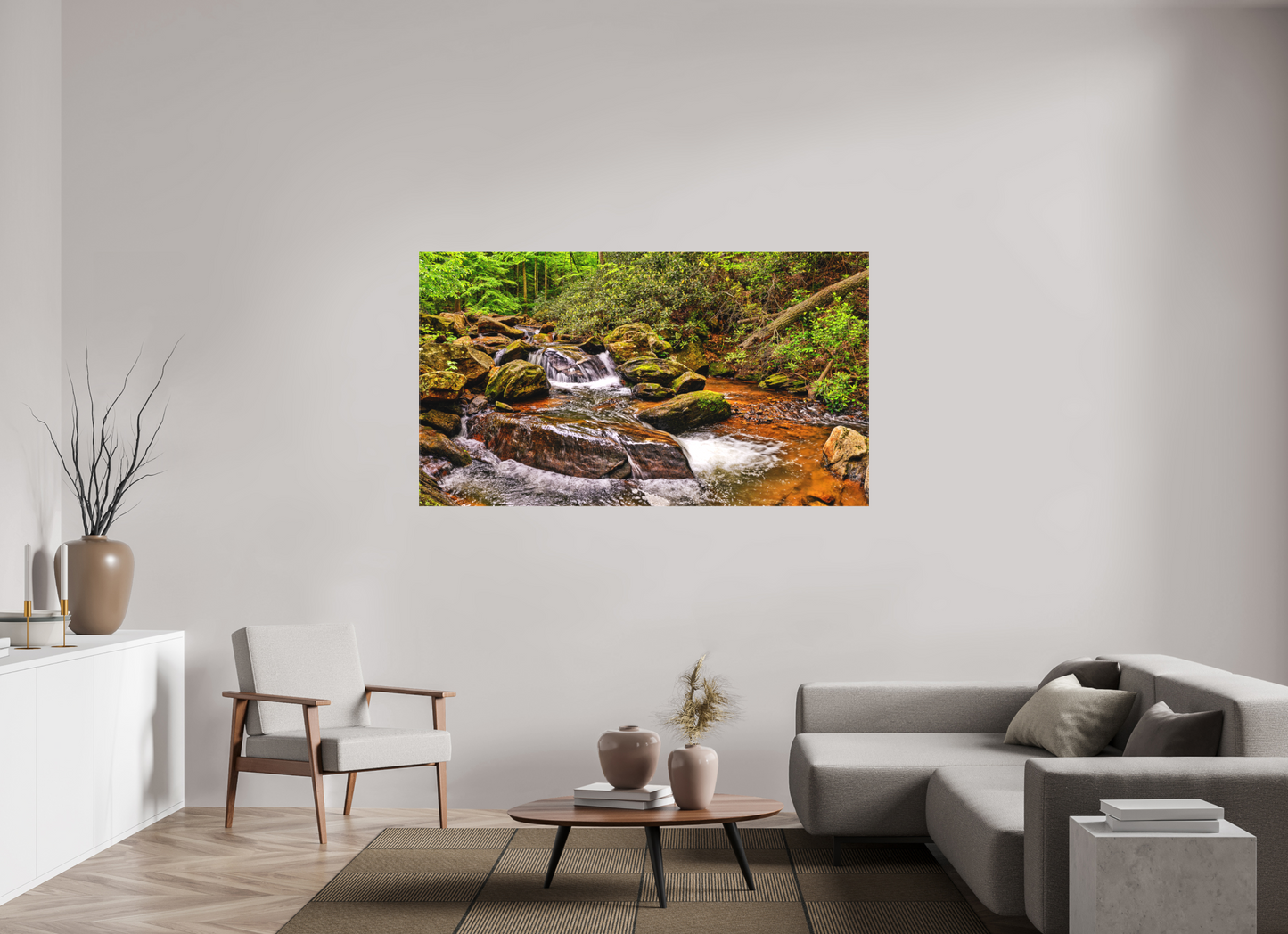 Boulder Strewn Stream Bed