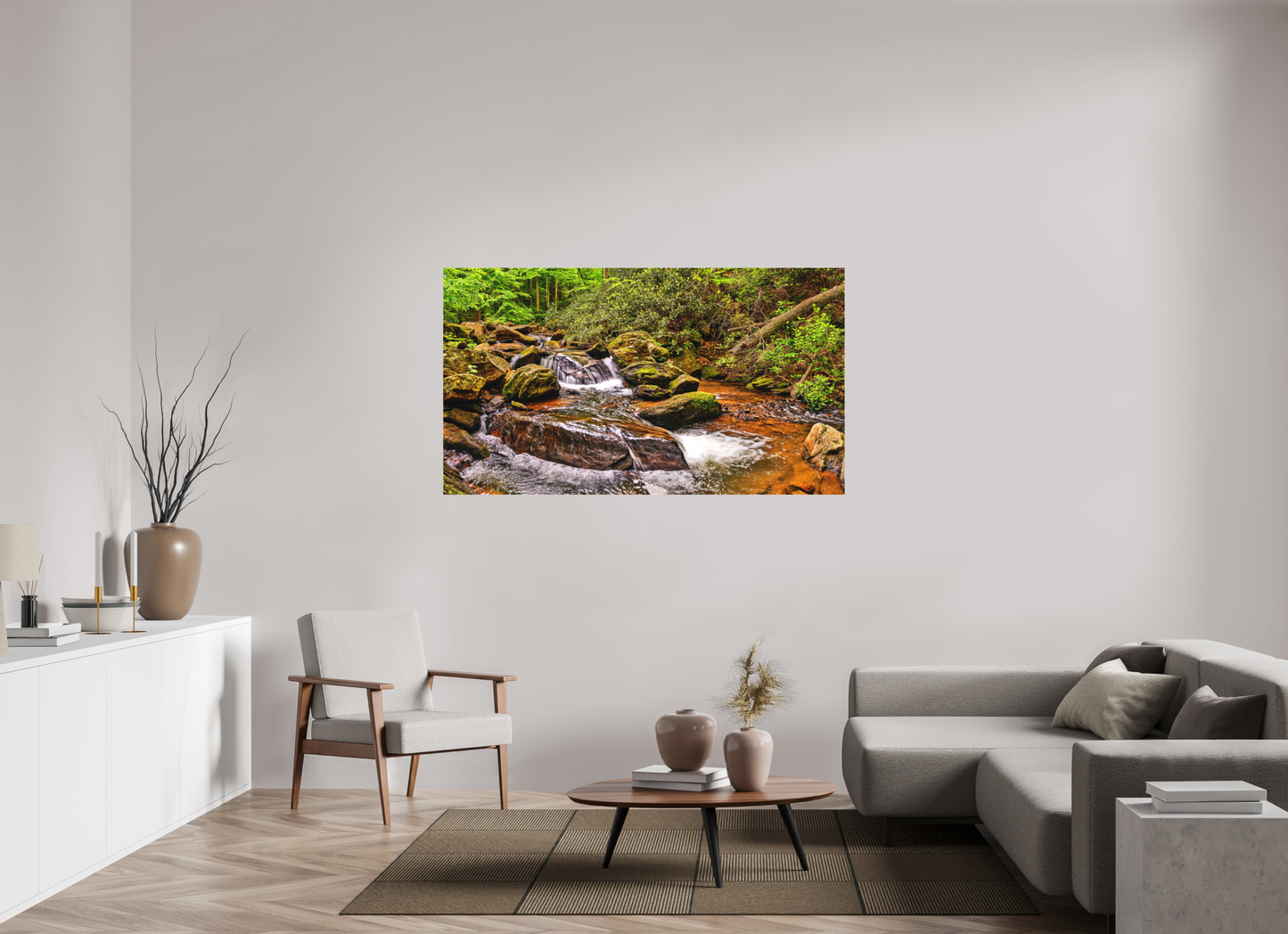 Boulder Strewn Stream Bed